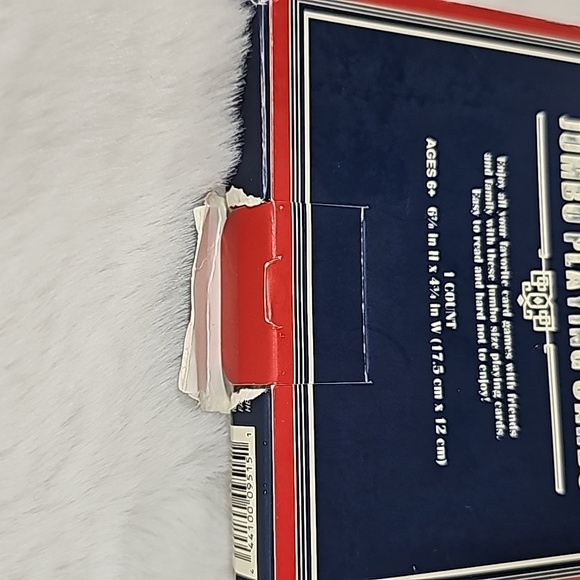 Jumbo Playing Cards 6⅞ H x 4¾ W - Picture 4 of 4